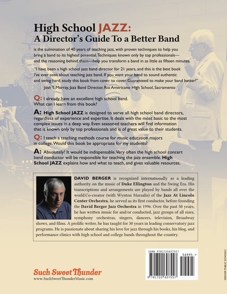 High School Jazz: A Director's Guide to a Better Band