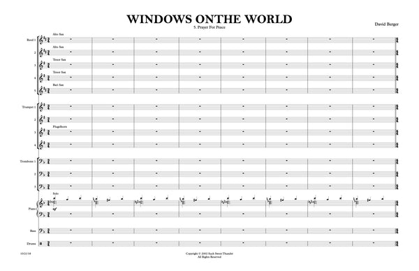 Windows On The World Part 5: Prayer For Peace