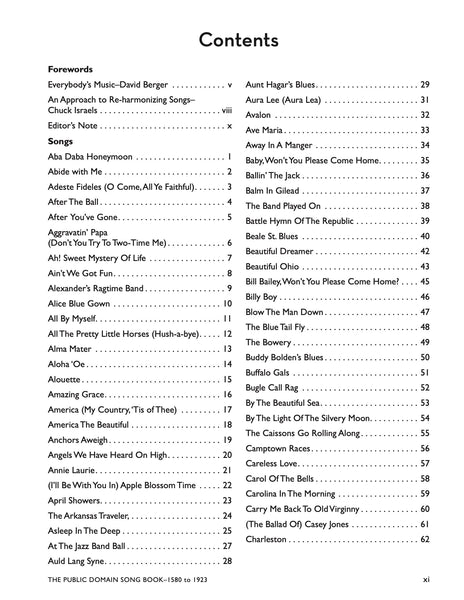 The Public Domain Songbook