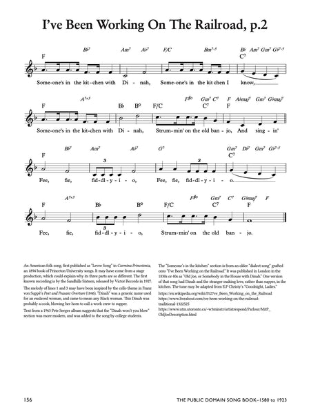 The Public Domain Songbook