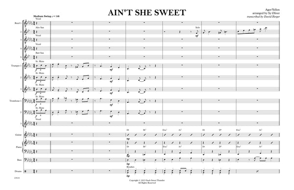 Ain't She Sweet