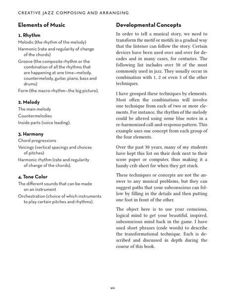 Creative Jazz Composing and Arranging