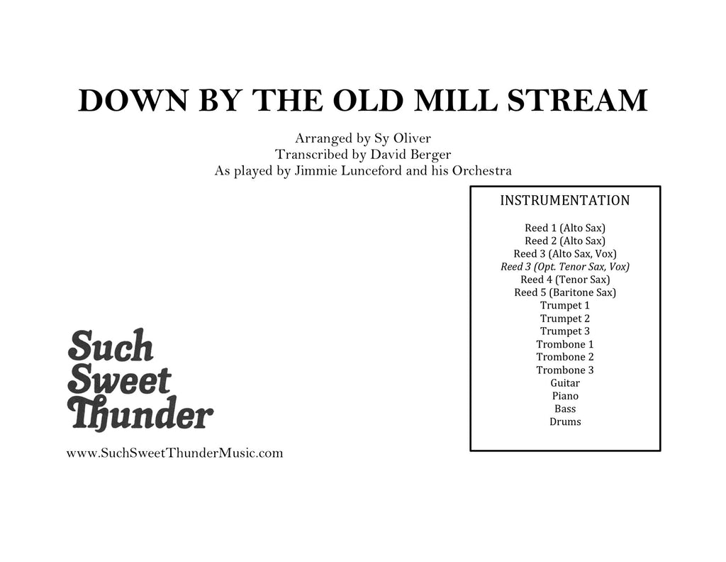 Down By The Old Mill Stream
