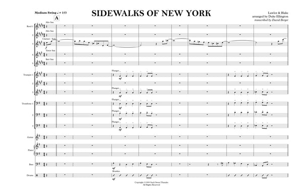 Sidewalks Of New York