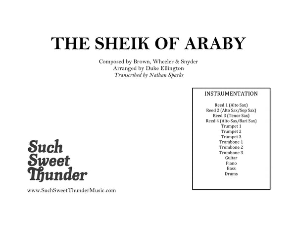 The Sheik Of Araby