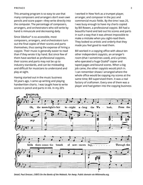Streamlined Sibelius
